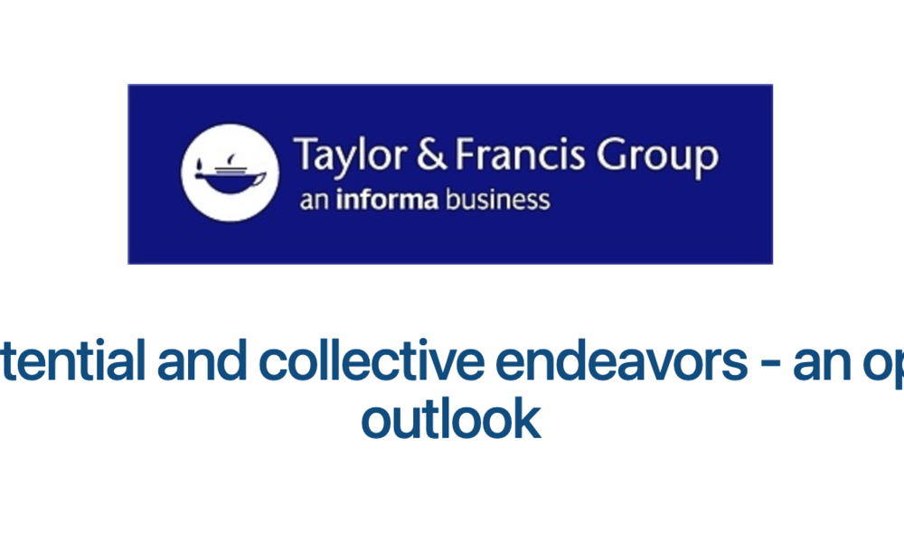 Individual potential & collective endeavors: an open research outlook