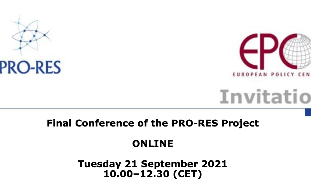 Final Conference of the PRO-RES Project